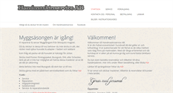 Desktop Screenshot of handmaskinservice.com